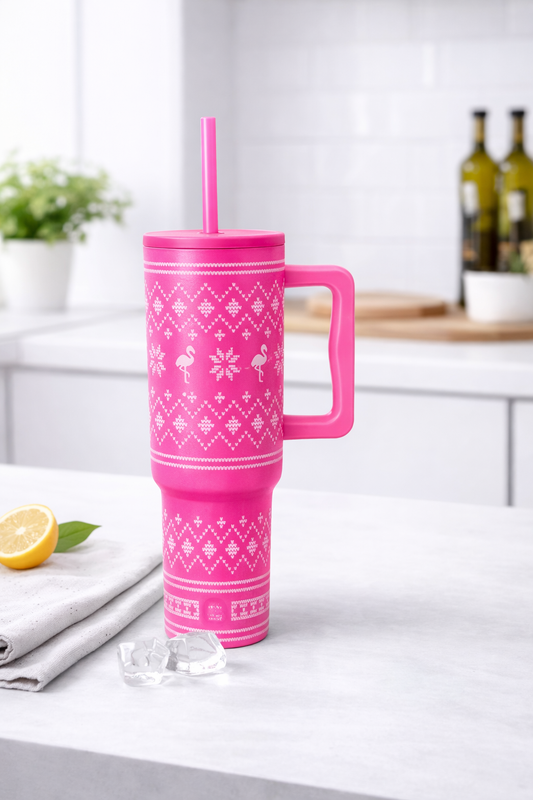 Vaso Térmico Premium de Acero Inoxidable 1200 ml – Flamenco