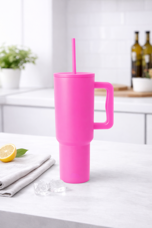 Vaso Térmico Premium de Acero Inoxidable 1200 ml – Fucsia