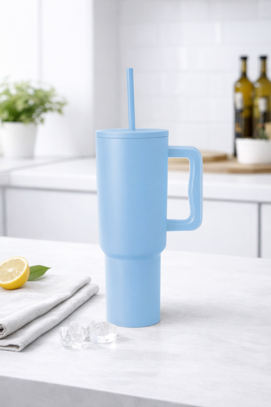 Vaso Térmico Premium de Acero Inoxidable 1200 ml – Celeste